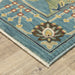 Oriental Weavers Francesca FR01E Blue/ Multi 6'7"" x 9'6"" Indoor Area Rug FFR01E200296ST