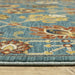 Oriental Weavers Francesca FR01E Blue/ Multi 6'7"" x 9'6"" Indoor Area Rug FFR01E200296ST