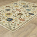 Oriental Weavers Francesca FR02M Ivory/Gold 7'10"" x 10'10"" Indoor Area Rug FFR02M240340ST