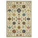 Oriental Weavers Francesca FR02M Ivory/Gold 6'7"" x 9'6"" Indoor Area Rug FFR02M200296ST