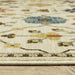 Oriental Weavers Francesca FR02M Ivory/Gold 7'10"" x 10'10"" Indoor Area Rug FFR02M240340ST
