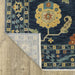 Oriental Weavers Francesca FR03F Blue/Gold 9'10"" x 12'10"" Indoor Area Rug FFR03F300394ST