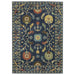 Oriental Weavers Francesca FR03F Blue/Gold 6'7"" x 9'6"" Indoor Area Rug FFR03F200296ST