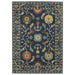 Oriental Weavers Francesca FR03F Blue/Gold 7'10"" x 10'10"" Indoor Area Rug FFR03F240340ST