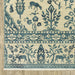 Oriental Weavers Francesca FR08H Ivory/Blue 9'10"" x 12'10"" Indoor Area Rug FFR08H300394ST