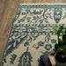 Oriental Weavers Francesca FR08H Ivory/Blue 9'10"" x 12'10"" Indoor Area Rug FFR08H300394ST