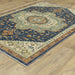 Oriental Weavers Francesca FR09F Blue/ Multi 7'10"" x 10'10"" Indoor Area Rug FFR09F240340ST