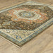 Oriental Weavers Francesca FR09M Brown/Orange 9'10"" x 12'10"" Indoor Area Rug FFR09M300394ST