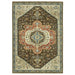 Oriental Weavers Francesca FR09M Brown/Orange 9'10"" x 12'10"" Indoor Area Rug FFR09M300394ST