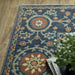 Oriental Weavers Francesca FR11B Blue/ Rust 9'10"" x 12'10"" Indoor Area Rug FFR11B300394ST