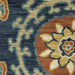 Oriental Weavers Francesca FR11B Blue/ Rust 7'10"" x 10'10"" Indoor Area Rug FFR11B240340ST