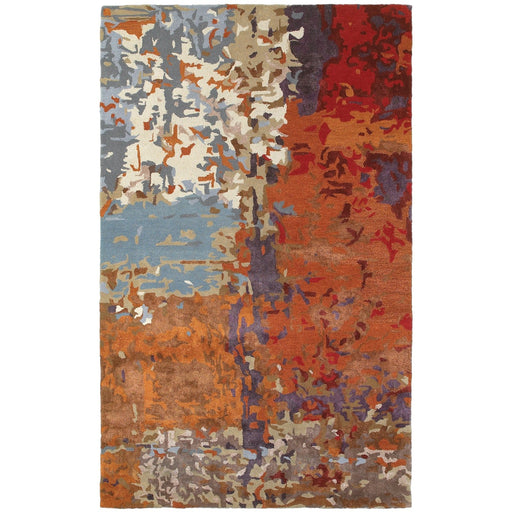 Oriental Weavers Galaxy 21904 Multi/ Orange 5' x 8' Indoor Area Rug G21904152244ST