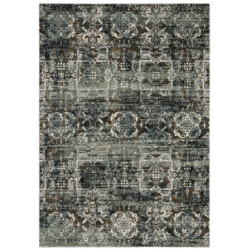 Oriental Weavers Gemini 2060V Charcoal/ Multi 6'7"" x 9'6"" Indoor Area Rug G2060V200290ST