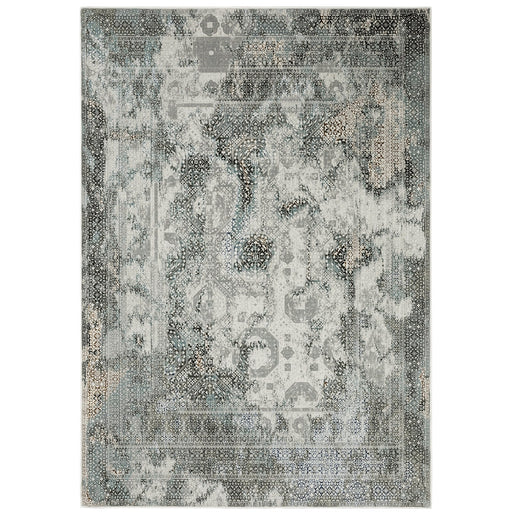 Oriental Weavers Gemini 4153F Grey/ Multi 9'10"" x 12'10"" Indoor Area Rug G4153F300390ST