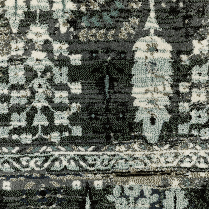 Oriental Weavers Gemini 070N2 Charcoal/ Grey 7'10"" x 10'10"" Indoor Area Rug G070N2240330ST
