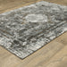Oriental Weavers Gemini 090O2 Charcoal/ Grey 9'10"" x 12'10"" Indoor Area Rug G090O2300390ST