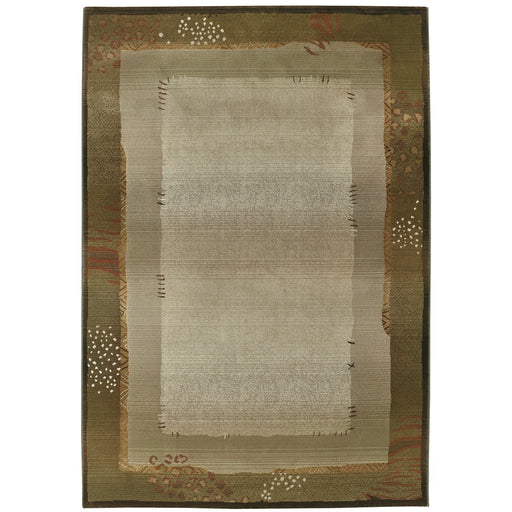 Oriental Weavers Generations 112G1 Green/ Beige 7'10"" x 11' Indoor Area Rug G112G1240340ST