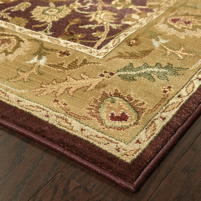 Oriental Weavers Generations 1732M Purple/ Gold 6'7"" x 9'1"" Indoor Area Rug G1732M200285ST