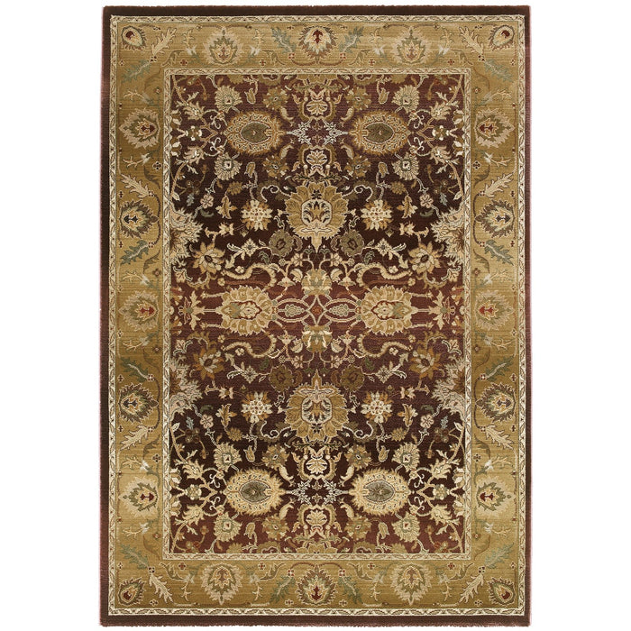 Oriental Weavers Generations 1732M Purple/ Gold 6'7"" x 9'1"" Indoor Area Rug G1732M200285ST