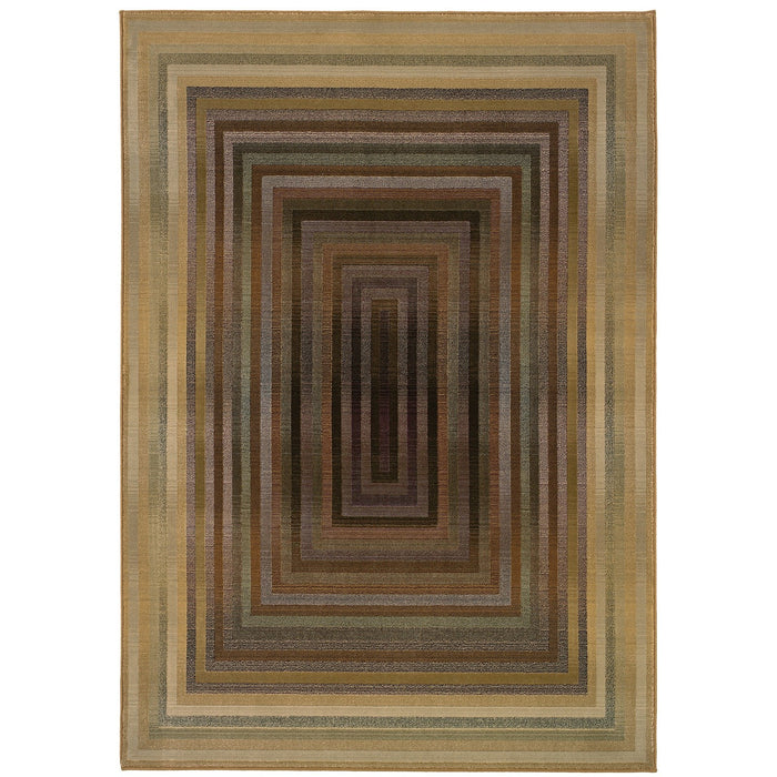 Oriental Weavers Generations 281J2 Beige/ Green 8' Square Indoor Area Rug G281J2240240SQ
