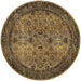 Oriental Weavers Generations 3434J Beige/ Green 8' Round Indoor Area Rug G3434J240240ST