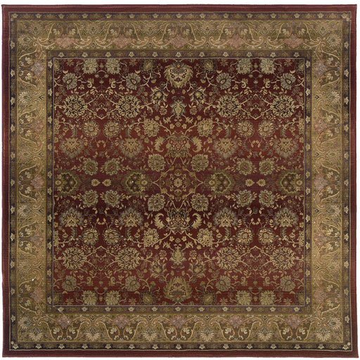 Oriental Weavers Generations 3434R Red/ Beige 8' Square Indoor Area Rug G3434R240240SQ