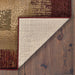 Oriental Weavers Generations 544X1 Red/ Beige 7'10"" x 11' Indoor Area Rug G544X1240340ST