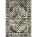 Oriental Weavers Georgia 429G0 Grey/ Black 9'10"" x 12'10"" Indoor Area Rug G429G0300390ST