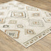 Oriental Weavers Georgia 660B0 Ivory/ Orange 9'10"" x 12'10"" Indoor Area Rug G660B0300390ST