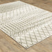 Oriental Weavers Georgia 717B0 Ivory/ Grey 9'10"" x 12'10"" Indoor Area Rug G717B0300390ST