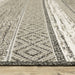 Oriental Weavers Gillian 1622E Beige/ Black 9'10"" x 12'10"" Indoor Area Rug G1622E300390ST