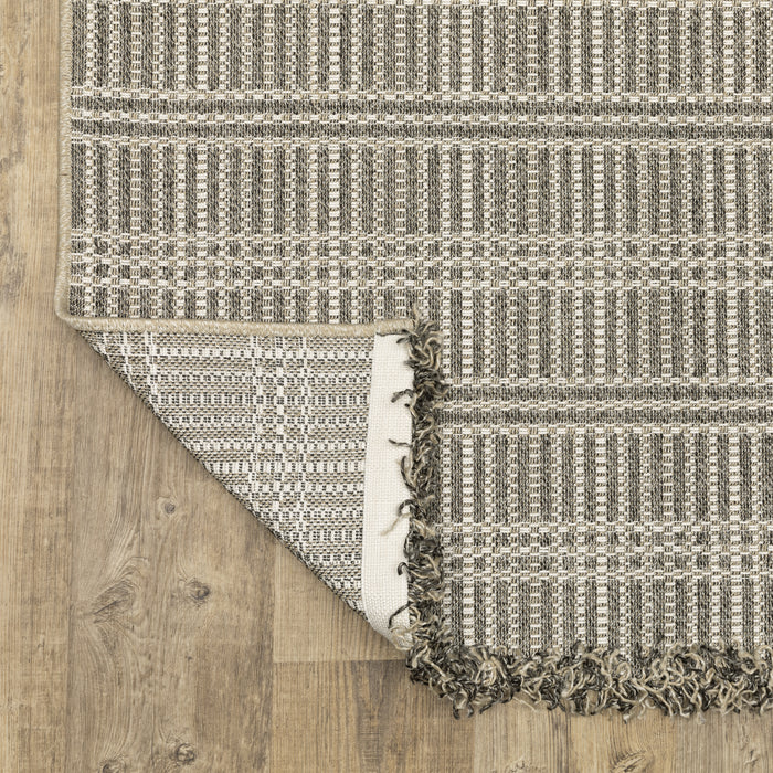 Oriental Weavers Gillian 163J4 Beige/ Black 9'10"" x 12'10"" Indoor Area Rug G163J4300390ST