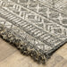 Oriental Weavers Gillian 4925A Beige/ Black 9'10"" x 12'10"" Indoor Area Rug G4925A300390ST