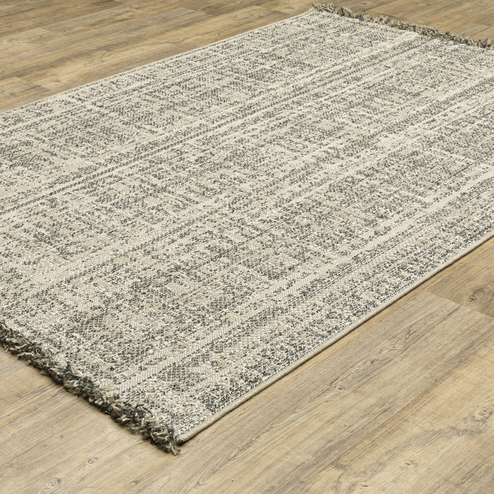Oriental Weavers Gillian 4928H Beige/ Black 9'10"" x 12'10"" Indoor Area Rug G4928H300390ST