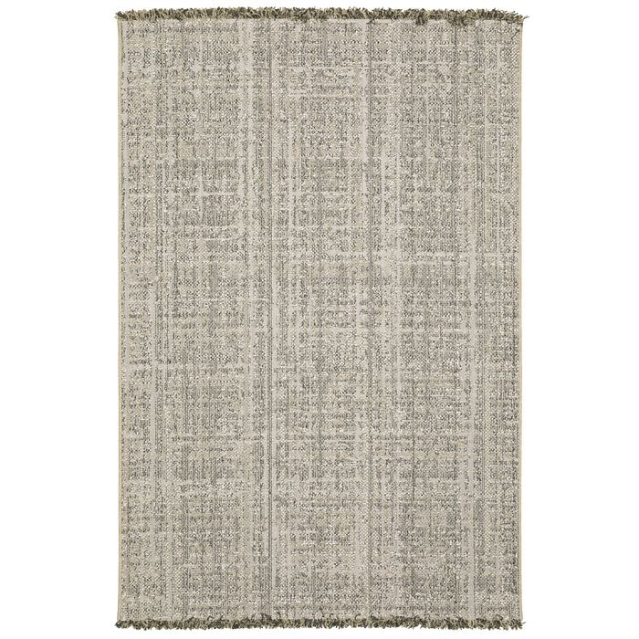 Oriental Weavers Gillian 4928H Beige/ Black 9'10"" x 12'10"" Indoor Area Rug G4928H300390ST