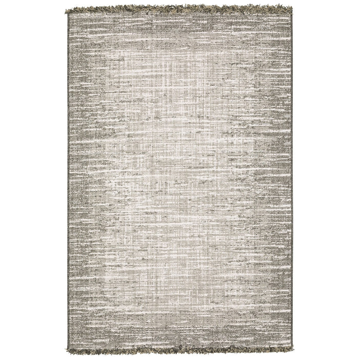 Oriental Weavers Gillian 502J4 Beige/ Black 9'10"" x 12'10"" Indoor Area Rug G502J4300390ST