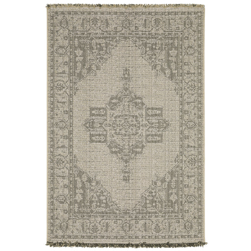 Oriental Weavers Gillian 5094X Beige/ Black 9'10"" x 12'10"" Indoor Area Rug G5094X300390ST