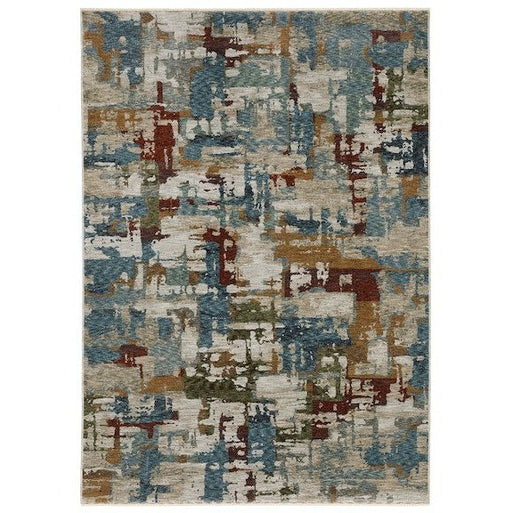 Oriental Weavers Hayden HAY02 Beige/ Multi 7'10"" x 10'10"" Indoor Area Rug HHAY02240340ST