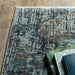 Oriental Weavers Hayden HAY03 Blue/ Grey 7'10"" x 10'10"" Indoor Area Rug HHAY03240340ST