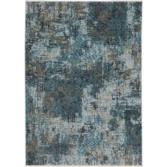 Oriental Weavers Hayden HAY03 Blue/ Grey 9'10"" x 12'10"" Indoor Area Rug HHAY03300394ST