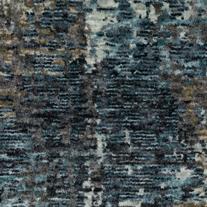 Oriental Weavers Hayden HAY03 Blue/ Grey 9'10"" x 12'10"" Indoor Area Rug HHAY03300394ST