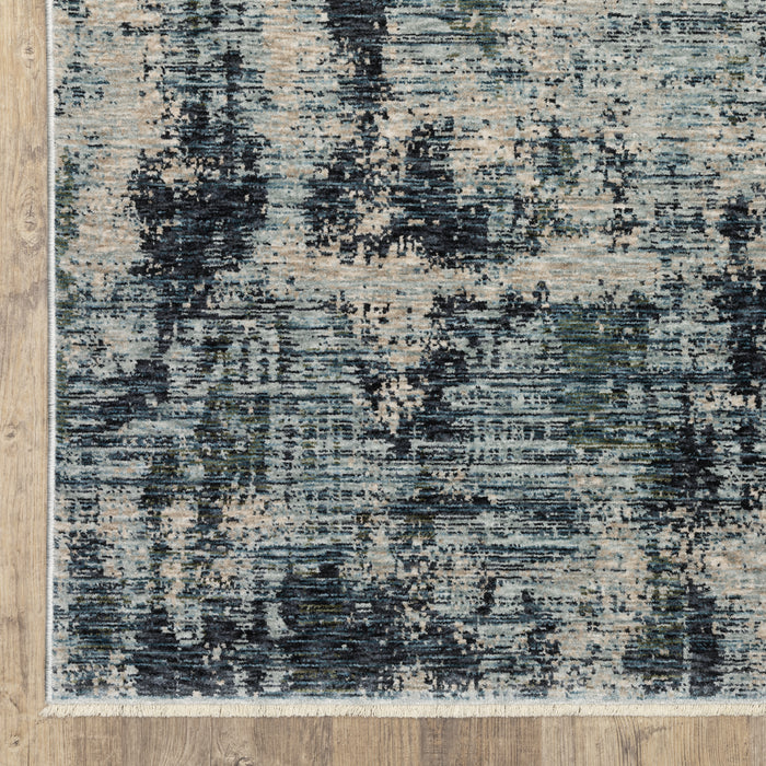 Oriental Weavers Hayden HAY04 Beige/ Blue 9'10"" x 12'10"" Indoor Area Rug HHAY04300394ST