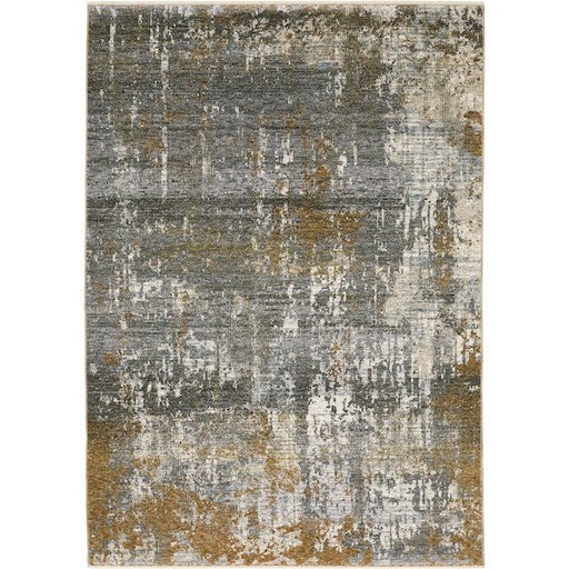 Oriental Weavers Hayden HAY06 Grey/ Gold 6'7"" x 9'6"" Indoor Area Rug HHAY06200296ST