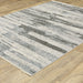 Oriental Weavers Hayden HAY07 Grey/ Ivory 6'7"" x 9'6"" Indoor Area Rug HHAY07200296ST