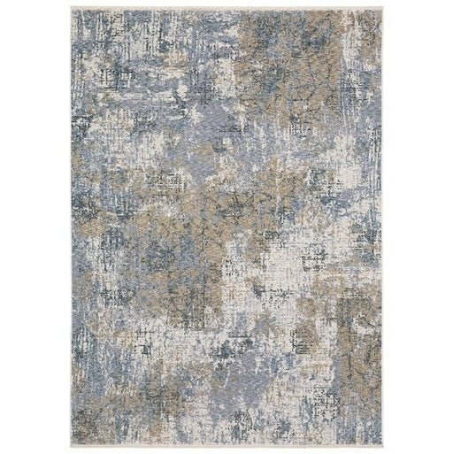Oriental Weavers Hayden HAY08 Beige/ Blue 6'7"" x 9'6"" Indoor Area Rug HAY08200296ST