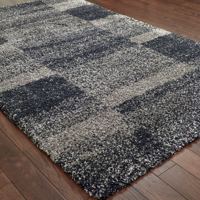 Oriental Weavers Henderson 531Z1 Grey/ Charcoal 7'10"" x 10'10"" Indoor Area Rug H531Z12403330ST