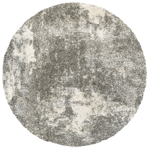 Oriental Weavers Henderson 5503H Grey/ Ivory 7'10"" Round Indoor Area Rug H5503H240RDST