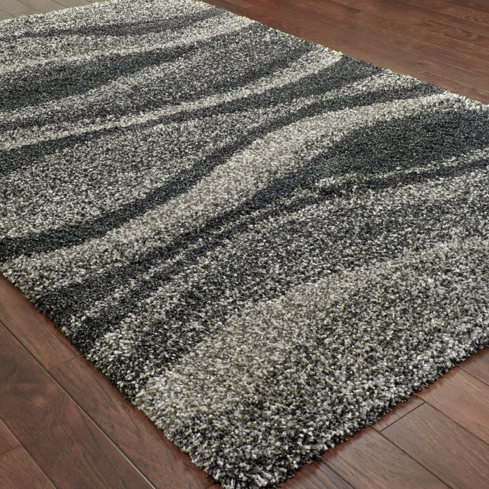 Oriental Weavers Henderson 5992E Grey/ Charcoal 7'10"" x 10'10"" Indoor Area Rug H5992E240330ST