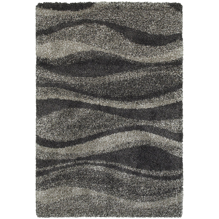 Oriental Weavers Henderson 5992E Grey/ Charcoal 9'10"" x 12'10"" Indoor Area Rug H5992E300390ST