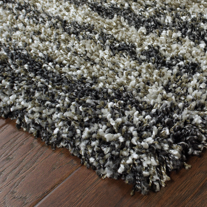 Oriental Weavers Henderson 5993E Grey/ Charcoal 7'10"" x 10'10"" Indoor Area Rug H5993E240330ST